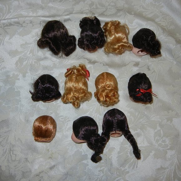 8" Wendy Madame Alexander doll  heads for replacement or customize - Picture 8 of 8